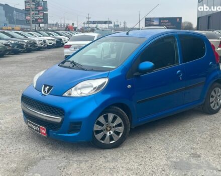 Синий Пежо 107, объемом двигателя 1 л и пробегом 96 тыс. км за 5440 $, фото 2 на Automoto.ua