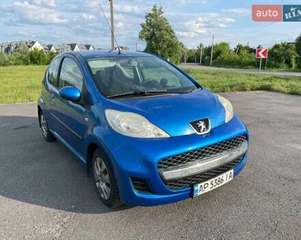 Синий Пежо 107, объемом двигателя 1 л и пробегом 76 тыс. км за 4700 $, фото 5 на Automoto.ua