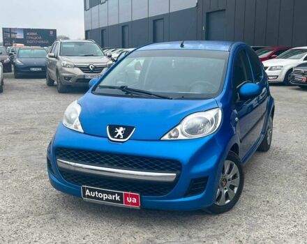 Синий Пежо 107, объемом двигателя 1 л и пробегом 96 тыс. км за 5440 $, фото 1 на Automoto.ua