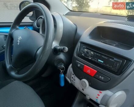 Синий Пежо 107, объемом двигателя 1 л и пробегом 114 тыс. км за 5300 $, фото 12 на Automoto.ua