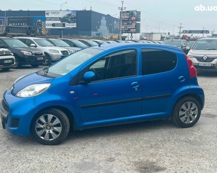 Синий Пежо 107, объемом двигателя 1 л и пробегом 96 тыс. км за 5440 $, фото 3 на Automoto.ua