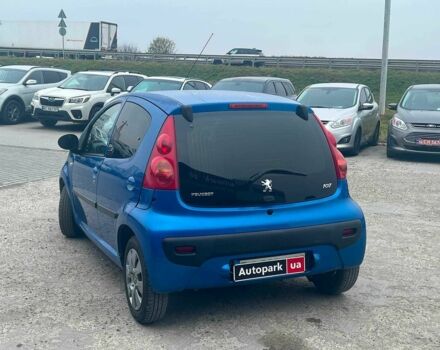 Синий Пежо 107, объемом двигателя 1 л и пробегом 96 тыс. км за 5440 $, фото 6 на Automoto.ua