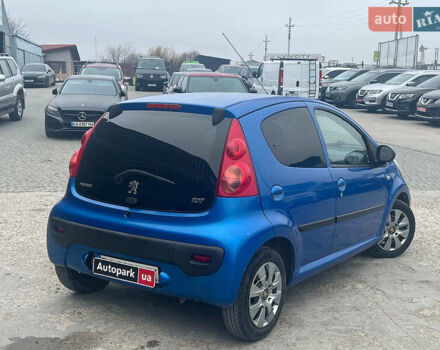 Синий Пежо 107, объемом двигателя 1 л и пробегом 96 тыс. км за 5440 $, фото 8 на Automoto.ua