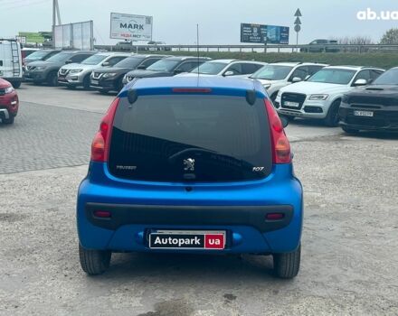 Синий Пежо 107, объемом двигателя 1 л и пробегом 96 тыс. км за 5440 $, фото 7 на Automoto.ua