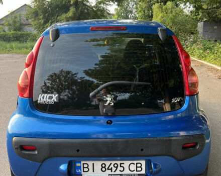Синій Пежо 107, об'ємом двигуна 0.98 л та пробігом 98 тис. км за 5600 $, фото 3 на Automoto.ua