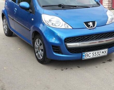Синий Пежо 107, объемом двигателя 1 л и пробегом 96 тыс. км за 5500 $, фото 1 на Automoto.ua