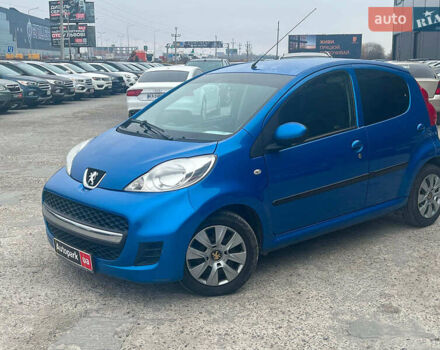 Синий Пежо 107, объемом двигателя 1 л и пробегом 96 тыс. км за 5440 $, фото 2 на Automoto.ua