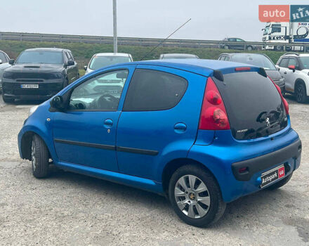 Синий Пежо 107, объемом двигателя 1 л и пробегом 96 тыс. км за 5440 $, фото 5 на Automoto.ua