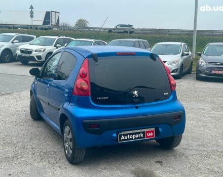 Синий Пежо 107, объемом двигателя 1 л и пробегом 96 тыс. км за 5440 $, фото 6 на Automoto.ua