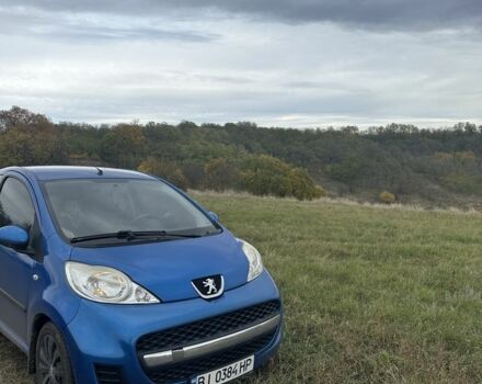 Синий Пежо 107, объемом двигателя 1 л и пробегом 217 тыс. км за 5200 $, фото 1 на Automoto.ua