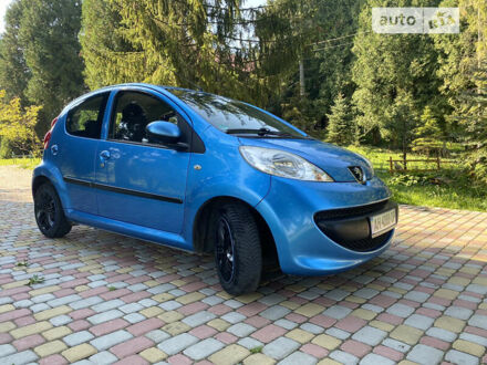 Синій Пежо 107, об'ємом двигуна 1 л та пробігом 220 тис. км за 4200 $, фото 1 на Automoto.ua