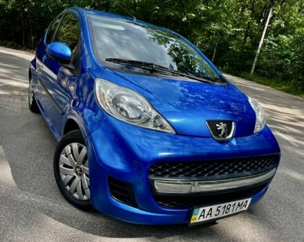 Синій Пежо 107, об'ємом двигуна 1 л та пробігом 186 тис. км за 5000 $, фото 1 на Automoto.ua