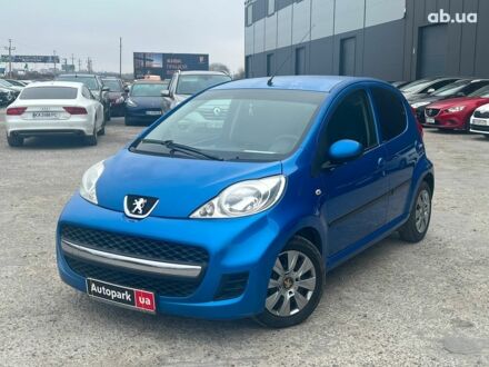 Синий Пежо 107, объемом двигателя 1 л и пробегом 96 тыс. км за 5440 $, фото 1 на Automoto.ua