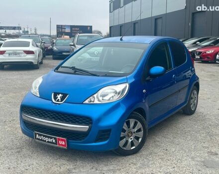 Синий Пежо 107, объемом двигателя 1 л и пробегом 96 тыс. км за 5440 $, фото 1 на Automoto.ua