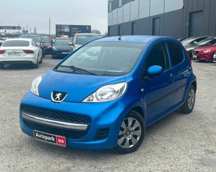 Синий Пежо 107, объемом двигателя 1 л и пробегом 96 тыс. км за 5440 $, фото 1 на Automoto.ua