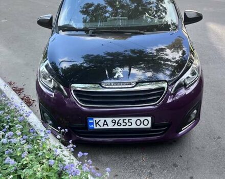 Фіолетовий Пежо 108, об'ємом двигуна 1 л та пробігом 63 тис. км за 9200 $, фото 1 на Automoto.ua