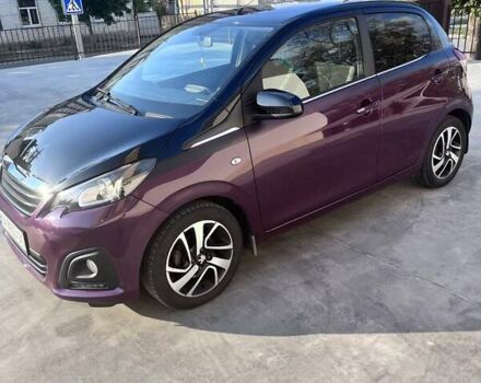 Фіолетовий Пежо 108, об'ємом двигуна 1 л та пробігом 63 тис. км за 9200 $, фото 5 на Automoto.ua