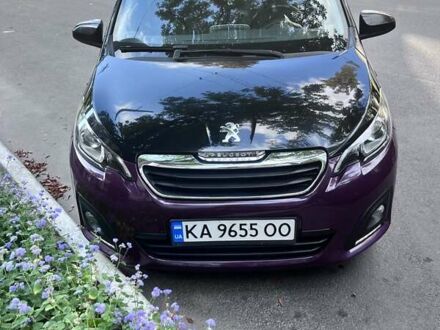 Фіолетовий Пежо 108, об'ємом двигуна 1 л та пробігом 63 тис. км за 9200 $, фото 1 на Automoto.ua