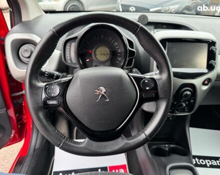 Красный Пежо 108, объемом двигателя 1 л и пробегом 54 тыс. км за 9390 $, фото 19 на Automoto.ua