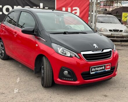 Красный Пежо 108, объемом двигателя 1 л и пробегом 54 тыс. км за 9390 $, фото 6 на Automoto.ua