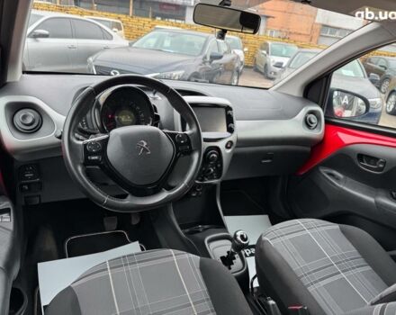 Красный Пежо 108, объемом двигателя 1 л и пробегом 54 тыс. км за 9390 $, фото 14 на Automoto.ua