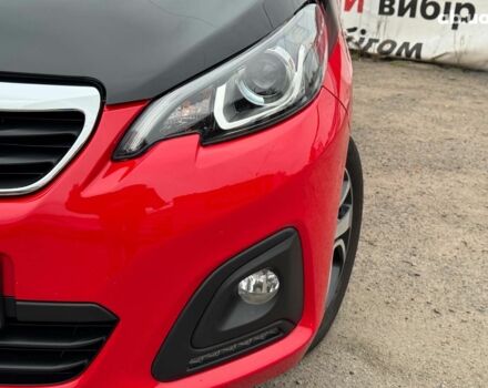 Красный Пежо 108, объемом двигателя 1 л и пробегом 54 тыс. км за 9390 $, фото 8 на Automoto.ua