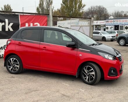 Красный Пежо 108, объемом двигателя 1 л и пробегом 54 тыс. км за 9390 $, фото 5 на Automoto.ua