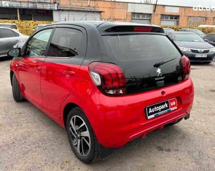 Красный Пежо 108, объемом двигателя 1 л и пробегом 54 тыс. км за 9390 $, фото 2 на Automoto.ua