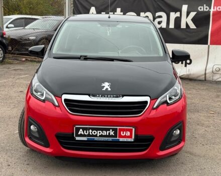 Красный Пежо 108, объемом двигателя 1 л и пробегом 54 тыс. км за 9390 $, фото 7 на Automoto.ua