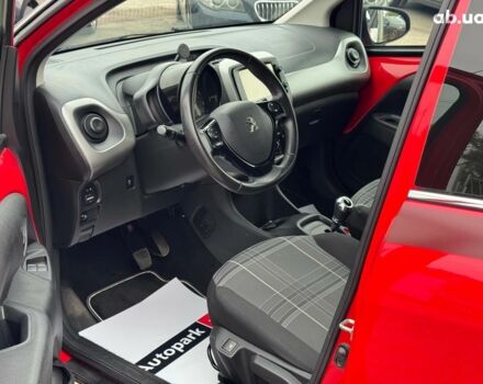 Красный Пежо 108, объемом двигателя 1 л и пробегом 54 тыс. км за 9390 $, фото 9 на Automoto.ua