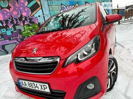 Червоний Пежо 108, об'ємом двигуна 1 л та пробігом 59 тис. км за 8500 $, фото 1 на Automoto.ua