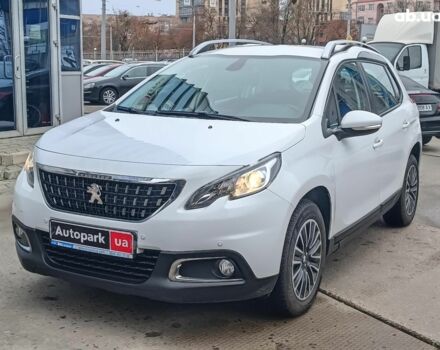 Белый Пежо 2008, объемом двигателя 1.2 л и пробегом 79 тыс. км за 11990 $, фото 1 на Automoto.ua