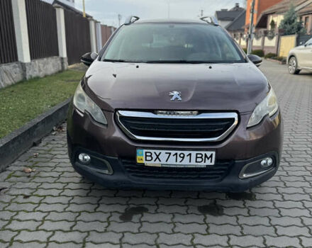 Коричневий Пежо 2008, об'ємом двигуна 1.2 л та пробігом 98 тис. км за 8300 $, фото 1 на Automoto.ua