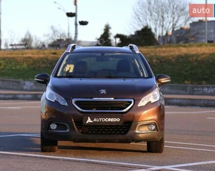 Коричневий Пежо 2008, об'ємом двигуна 1.2 л та пробігом 96 тис. км за 8500 $, фото 1 на Automoto.ua