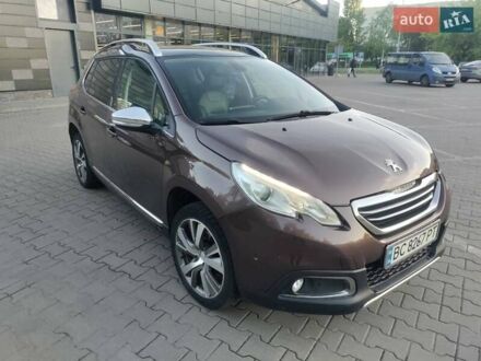 Пежо 2008 2014 в Львове на Automoto.ua Коричневый Пежо 2008, объемом двигателя 1.6 л и пробегом 144 тыс. км за 9500 $, фото 1 на Automoto.ua