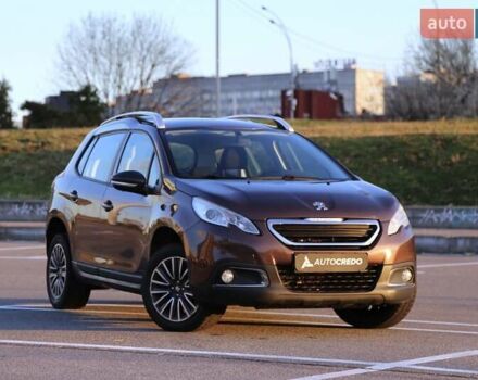 Коричневий Пежо 2008, об'ємом двигуна 1.2 л та пробігом 96 тис. км за 8500 $, фото 1 на Automoto.ua