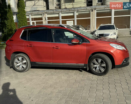 Красный Пежо 2008, объемом двигателя 1.2 л и пробегом 71 тыс. км за 9900 $, фото 3 на Automoto.ua