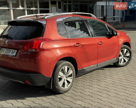 Красный Пежо 2008, объемом двигателя 1.2 л и пробегом 71 тыс. км за 9900 $, фото 5 на Automoto.ua