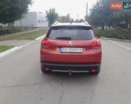 Красный Пежо 2008, объемом двигателя 1.2 л и пробегом 49 тыс. км за 9000 $, фото 4 на Automoto.ua