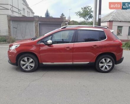 Красный Пежо 2008, объемом двигателя 1.2 л и пробегом 49 тыс. км за 9000 $, фото 2 на Automoto.ua