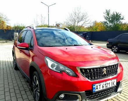 Красный Пежо 2008, объемом двигателя 1.2 л и пробегом 95 тыс. км за 11000 $, фото 5 на Automoto.ua