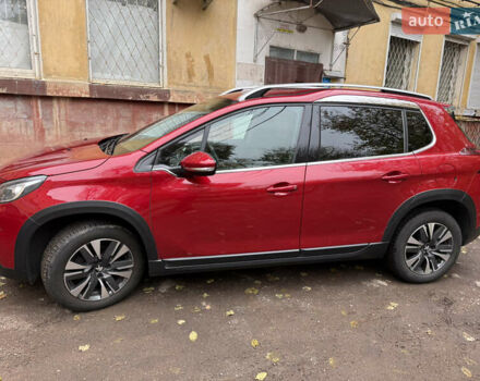 Пежо 2008 2019 в Чернигове на Automoto.ua Красный Пежо 2008, объемом двигателя 1.2 л и пробегом 116 тыс. км за 12800 $, фото 3 на Automoto.ua