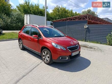 Пежо 2008 2014 у Ирпене на Automoto.ua Червоний Пежо 2008, об'ємом двигуна 1.2 л та пробігом 109 тис. км за 10300 $, фото 1 на Automoto.ua