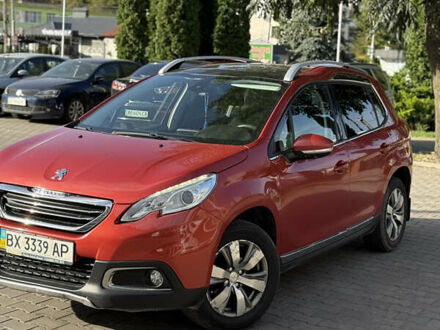 Красный Пежо 2008, объемом двигателя 1.2 л и пробегом 71 тыс. км за 9900 $, фото 1 на Automoto.ua