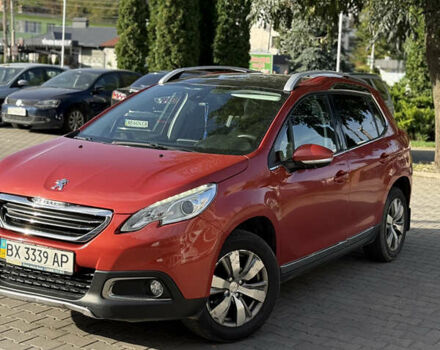 Красный Пежо 2008, объемом двигателя 1.2 л и пробегом 71 тыс. км за 9900 $, фото 1 на Automoto.ua
