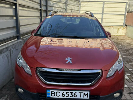 Красный Пежо 2008, объемом двигателя 1.2 л и пробегом 99 тыс. км за 9800 $, фото 1 на Automoto.ua