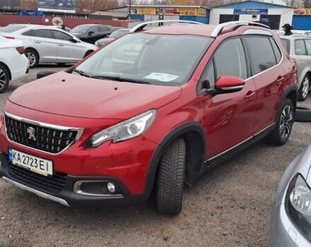 Красный Пежо 2008, объемом двигателя 1.2 л и пробегом 103 тыс. км за 9800 $, фото 1 на Automoto.ua