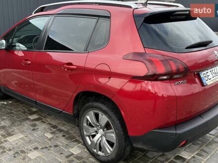 Красный Пежо 2008, объемом двигателя 1.2 л и пробегом 74 тыс. км за 13000 $, фото 1 на Automoto.ua