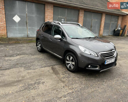 Серый Пежо 2008, объемом двигателя 1.6 л и пробегом 168 тыс. км за 10300 $, фото 1 на Automoto.ua