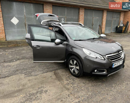 Серый Пежо 2008, объемом двигателя 1.6 л и пробегом 168 тыс. км за 10300 $, фото 6 на Automoto.ua